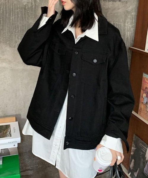 Flugge（フラッジー）の「チュニック長袖シャツ（シャツ/ブラウス・レディース・ホワイト/ブルー・LARGE/MEDIUM）」の5枚目の写真