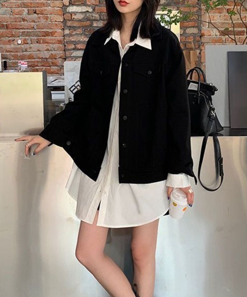 Flugge（フラッジー）の「チュニック長袖シャツ（シャツ/ブラウス・レディース・ホワイト/ブルー・LARGE/MEDIUM）」の6枚目の写真