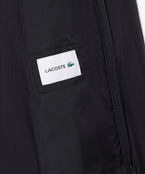 LACOSTE(ラコステ)の「軽量 撥水 ワッシャー加工 ライトウェイトパッカブルジャケット(ナイロンジャケット・メンズ・ライトグリーン/ブラック・52/48/46/50)」の13枚目の写真