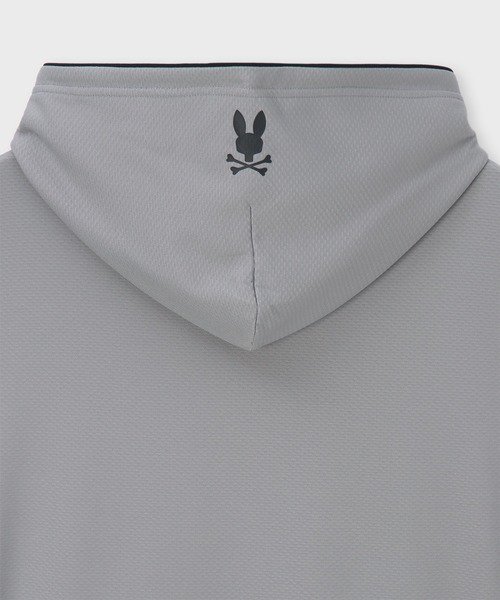 Psycho Bunny（サイコバニー）の「[GOLF]ラインモチーフ PBグラフィックパーカ（パーカー・メンズ・ネイビー/ホワイト/ライトグレー・X-LARGE/LARGE/MEDIUM）」の13枚目の写真