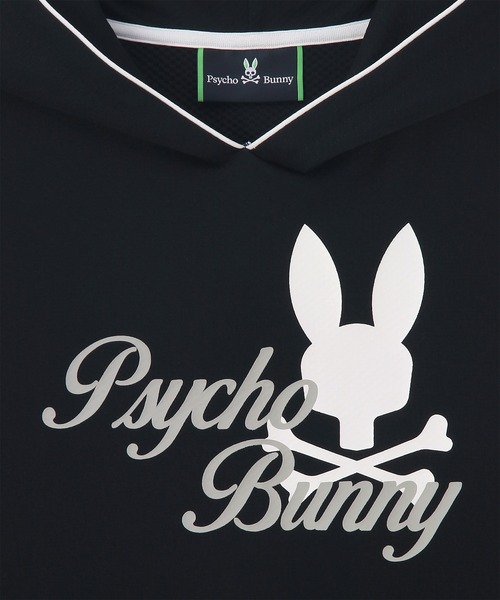 Psycho Bunny（サイコバニー）の「[GOLF]ラインモチーフ PBグラフィックパーカ（パーカー・メンズ・ネイビー/ホワイト/ライトグレー・X-LARGE/LARGE/MEDIUM）」の21枚目の写真