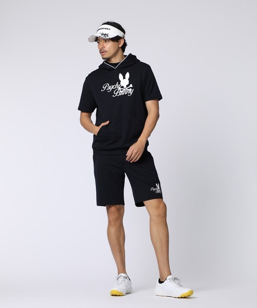 Psycho Bunny（サイコバニー）の「[GOLF]ラインモチーフ PBグラフィックパーカ（パーカー・メンズ・ネイビー/ホワイト/ライトグレー・X-LARGE/LARGE/MEDIUM）」の18枚目の写真