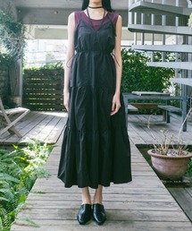 sahara | 【PRE ORDER】Mesh Panel Tiered Dress(ワンピース)
