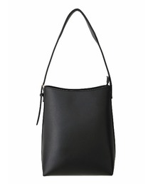 SUIT SQUARE | 縦型ワンショルダーバッグ スムースフェイクレザー(ショルダーバッグ)