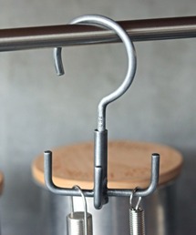 POST GENERAL（ポストジェネラル）の「【 POST GENERAL / ポストジェネラル 】 INDUSTRIAL ROLLING HOOK / インダストリアル ローリングフック（収納グッズ）」