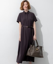 23区 S（ニジュウサンクチイサイサイズ）の「ドライ2WAYツイル ワンピース（ワンピース）」