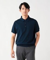BEAMS HEART | 【7/31値下げ】ニット ポロ【クールビズ】(ポロシャツ)