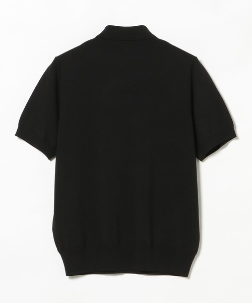 BEAMS HEART(ビームスハート)の「ニット ポロ【クールビズ】(ポロシャツ・メンズ・ネイビー/ブラック・X-LARGE/LARGE/MEDIUM/SMALL)」の17枚目の写真