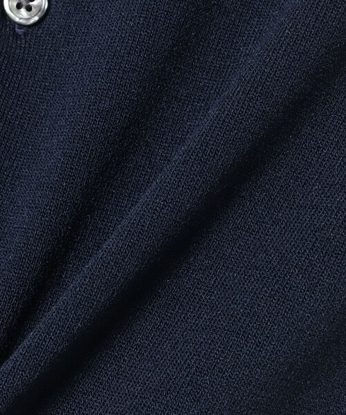 BEAMS HEART(ビームスハート)の「ニット ポロ【クールビズ】(ポロシャツ・メンズ・ネイビー/ブラック・X-LARGE/LARGE/MEDIUM/SMALL)」の6枚目の写真