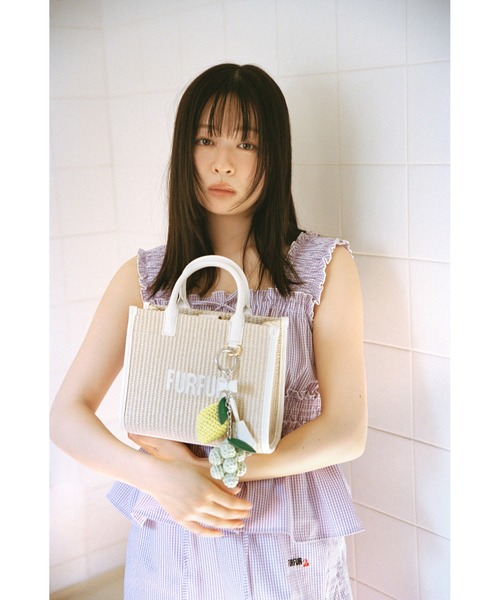 FURFUR（ファーファー）の「【WEB・一部店舗限定カラー】ギンガムチェックシャーリングブラウス（シャツ/ブラウス・レディース・イエロー/ラベンダー/レッド/ブルー/ブラック・F）」の10枚目の写真