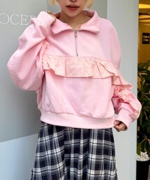 ハーフジップ」に該当するピンク/桃色系のファッション通販 - ZOZOTOWN