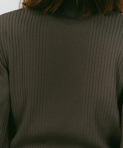 Knuth Marf(クヌースマーフ)の「pocket zip up knit(ニット/セーター・レディース・ベージュ/グレー・FREE)」の13枚目の写真