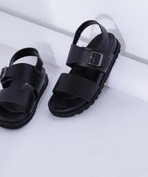 NATURAL BEAUTY BASIC | 【Oggi.jp掲載】◇ワイドベルトリラクシーサンダル(サンダル)