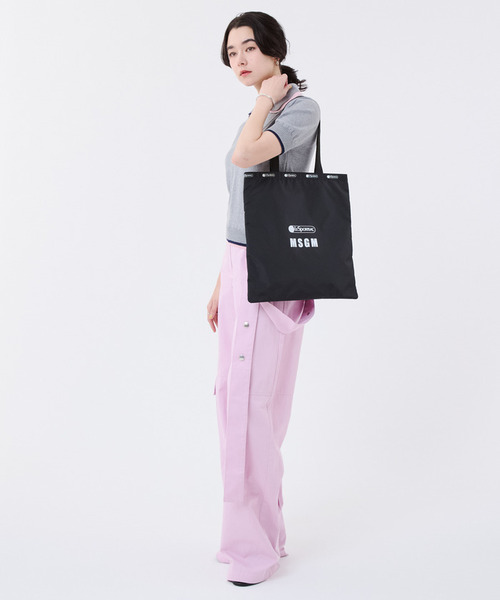 LeSportsac(レスポートサック)の「MSGM LG EMERALD TOTE ロゴトートブラック(トートバッグ・レディース・ブラック・FREE)」の3枚目の写真