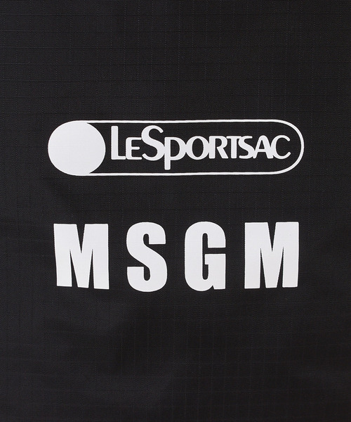 LeSportsac(レスポートサック)の「MSGM LG EMERALD TOTE ロゴトートブラック(トートバッグ・レディース・ブラック・FREE)」の11枚目の写真