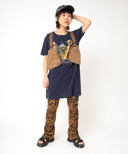 RNA（アールエヌエー）の「V0173 ワークショートベスト（ベスト・レディース・ピンク/ブラウン・MEDIUM）」の11枚目の写真