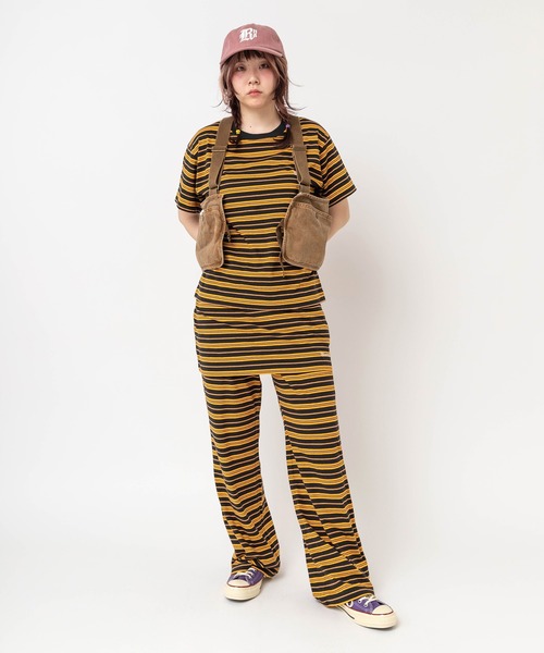 RNA（アールエヌエー）の「V0173 ワークショートベスト（ベスト・レディース・ピンク/ブラウン・MEDIUM）」の12枚目の写真