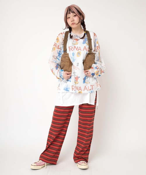 RNA（アールエヌエー）の「V0173 ワークショートベスト（ベスト・レディース・ピンク/ブラウン・MEDIUM）」の14枚目の写真