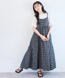 【柄が選べる】 キャミワンピース【586144】