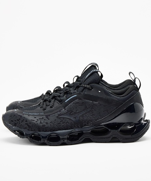 MIZUNO(ミズノ )の「MIZUNO ミズノ WAVE PROPHECY 13.2 ウェーブ プロフェシー D1GA260502(スニーカー・メンズ・ブラック・27.0cm/26.0cm/25.0cm/24.0cm/27.5cm/26.5cm/24.5cm/23.5cm/28.0cm/23.0cm)」の2枚目の写真