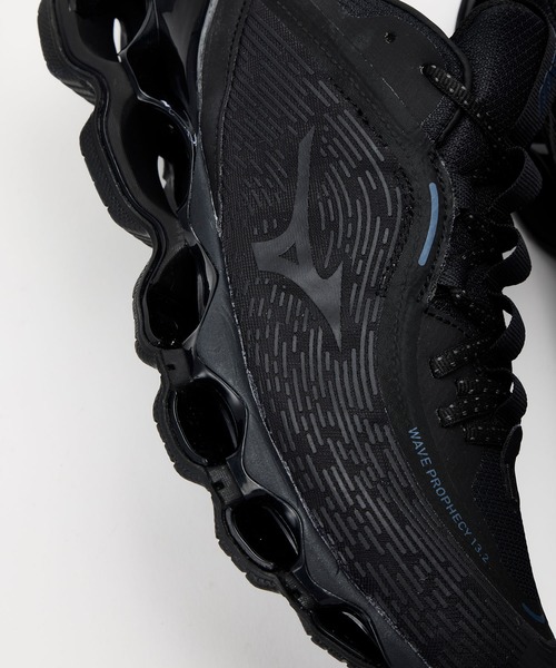 MIZUNO(ミズノ )の「MIZUNO ミズノ WAVE PROPHECY 13.2 ウェーブ プロフェシー D1GA260502(スニーカー・メンズ・ブラック・27.0cm/26.0cm/25.0cm/24.0cm/27.5cm/26.5cm/24.5cm/23.5cm/28.0cm/23.0cm)」の7枚目の写真