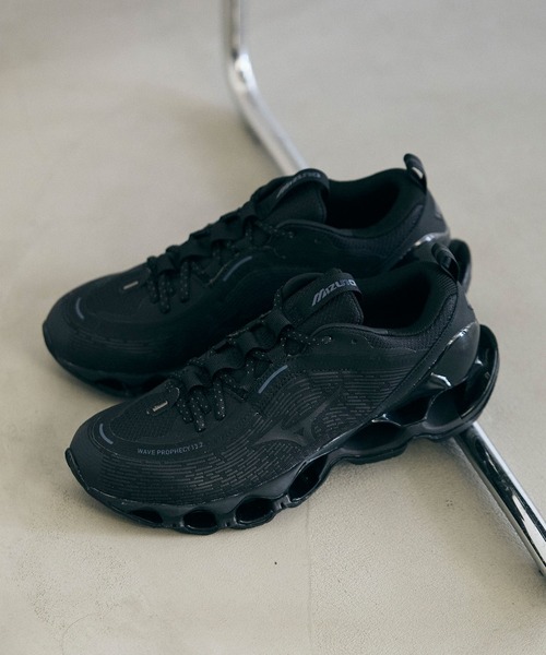 MIZUNO(ミズノ )の「MIZUNO ミズノ WAVE PROPHECY 13.2 ウェーブ プロフェシー D1GA260502(スニーカー・メンズ・ブラック・27.0cm/26.0cm/25.0cm/24.0cm/27.5cm/26.5cm/24.5cm/23.5cm/28.0cm/23.0cm)」の10枚目の写真