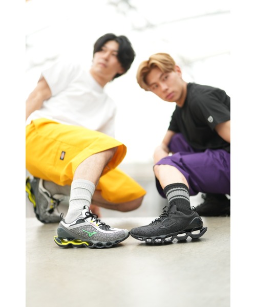 MIZUNO(ミズノ )の「MIZUNO ミズノ WAVE PROPHECY 13.2 ウェーブ プロフェシー D1GA260502(スニーカー・メンズ・ブラック・27.0cm/26.0cm/25.0cm/24.0cm/27.5cm/26.5cm/24.5cm/23.5cm/28.0cm/23.0cm)」の18枚目の写真