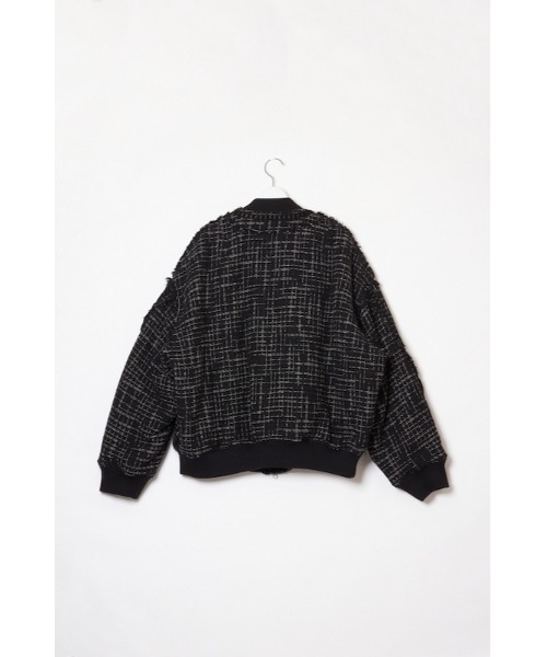 DISCOVERED（ディスカバード）の「DISCOVERED TWEED MA-1（MA-1・メンズ・ホワイト/ブラック・3/1）」の6枚目の写真