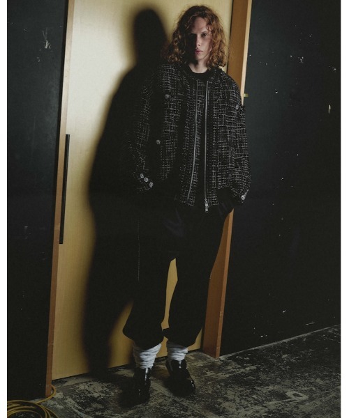 DISCOVERED（ディスカバード）の「DISCOVERED TWEED MA-1（MA-1・メンズ・ホワイト/ブラック・3/1）」の3枚目の写真