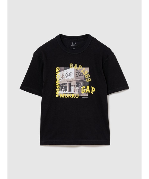 セール】◇ガチャピン GAPロゴ クロップドTシャツ（Tシャツ/カットソー