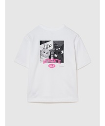 GAP（ギャップ）の「◆ガチャピン GAPロゴ クロップドTシャツ（Tシャツ/カットソー）」