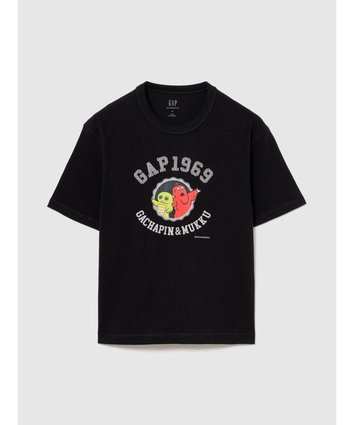 セール】◇ガチャピン GAPロゴ クロップドTシャツ（Tシャツ/カットソー
