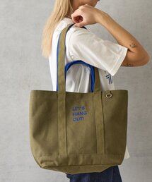 BIRTHDAY BAR（バースデイバー）の「ロゴ刺繍キャンバストートバッグ（トートバッグ）」