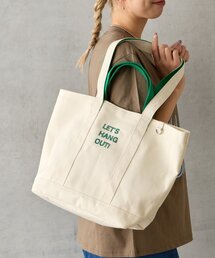 BIRTHDAY BAR（バースデイバー）の「ロゴ刺繍キャンバストートバッグ（トートバッグ）」