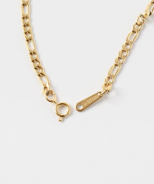 URBAN RESEARCH（アーバンリサーチ）の「decor『デコール』　STAINLESS FRATCHAIN BRACE（ブレスレット・レディース・ゴールド・ONE）」の4枚目の写真