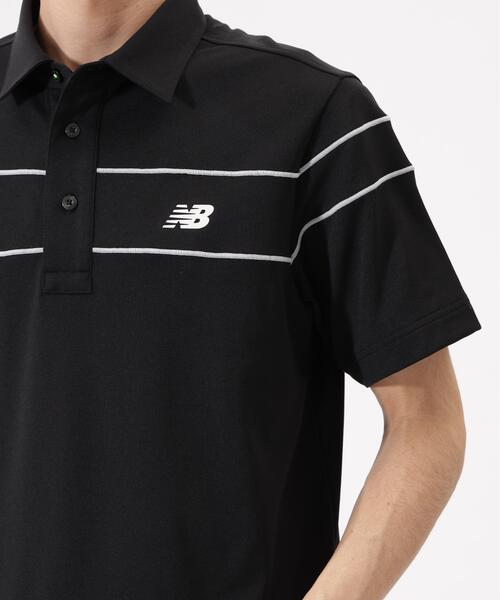 New Balance Golf(ニューバランスゴルフ)の「【new balance golf】半袖 カラーシャツ (MENS)(ポロシャツ・メンズ・ブラック/カーキ/ホワイト・X-LARGE/MEDIUM/LARGE/XX-LARGE)」の11枚目の写真