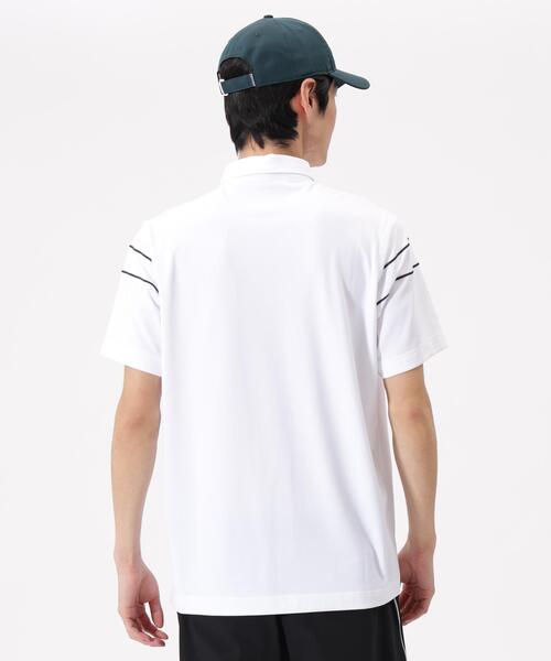 New Balance Golf(ニューバランスゴルフ)の「【new balance golf】半袖 カラーシャツ (MENS)(ポロシャツ・メンズ・ブラック/カーキ/ホワイト・X-LARGE/MEDIUM/LARGE/XX-LARGE)」の4枚目の写真