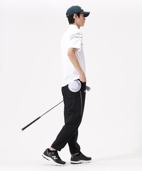 New Balance Golf(ニューバランスゴルフ)の「【new balance golf】半袖 カラーシャツ (MENS)(ポロシャツ・メンズ・ブラック/カーキ/ホワイト・X-LARGE/MEDIUM/LARGE/XX-LARGE)」の6枚目の写真