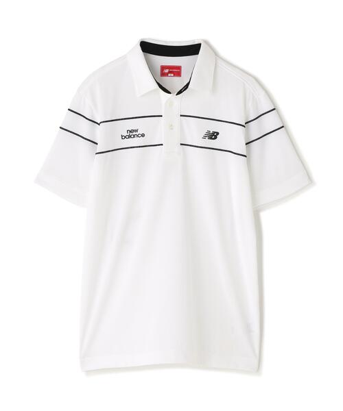 New Balance Golf(ニューバランスゴルフ)の「【new balance golf】半袖 カラーシャツ (MENS)(ポロシャツ・メンズ・ブラック/カーキ/ホワイト・X-LARGE/MEDIUM/LARGE/XX-LARGE)」の7枚目の写真