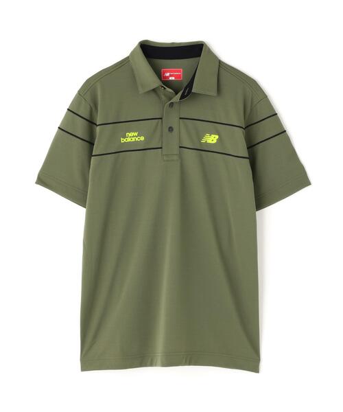 New Balance Golf(ニューバランスゴルフ)の「【new balance golf】半袖 カラーシャツ (MENS)(ポロシャツ・メンズ・ブラック/カーキ/ホワイト・X-LARGE/MEDIUM/LARGE/XX-LARGE)」の16枚目の写真