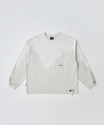 【ADAMPATEK/アダムパテック】gallagher aging embroidered long-sleeved T エイジングロングTEE