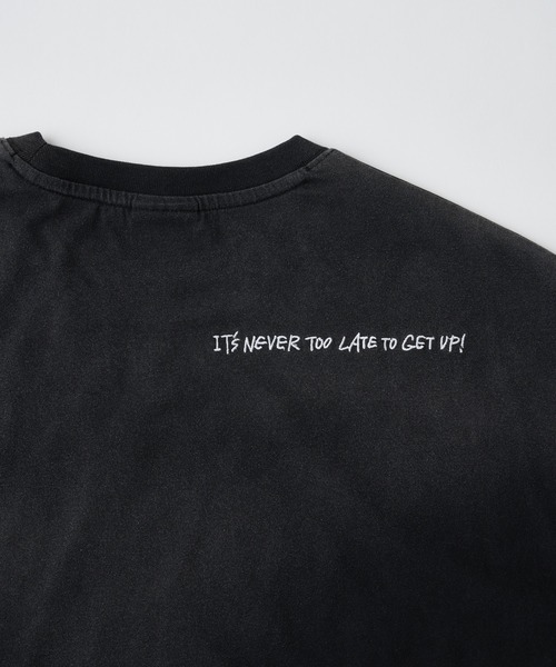 ADAM PATEK(アダムパテック)の「【ADAMPATEK/アダムパテック】gallagher aging embroidered long-sleeved T エイジングロングTEE(Tシャツ/カットソー・レディース・ブラック/ホワイト/ピンク/グリーン・1)」の19枚目の写真
