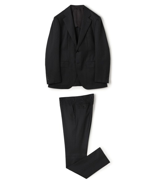 TOMORROWLAND (トゥモローランド)の「ウールシルク シングルブレステッド 2Bスーツ TRAVELLER+SILK E.Zegna(セットアップ・メンズ・グレー系その他/グレー系その他2/ダークブルー・46/48/50/52/42/44/54)」の2枚目の写真