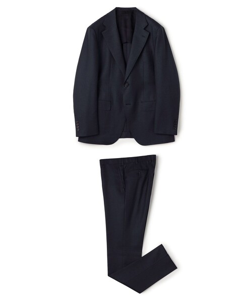 TOMORROWLAND (トゥモローランド)の「ウールシルク シングルブレステッド 2Bスーツ TRAVELLER+SILK E.Zegna(セットアップ・メンズ・グレー系その他/グレー系その他2/ダークブルー・46/48/50/52/42/44/54)」の3枚目の写真
