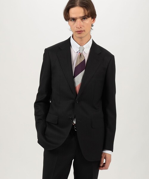 TOMORROWLAND (トゥモローランド)の「ウールシルク シングルブレステッド 2Bスーツ TRAVELLER+SILK E.Zegna(セットアップ・メンズ・グレー系その他/グレー系その他2/ダークブルー・46/48/50/52/42/44/54)」の12枚目の写真