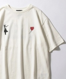 BRANDALISED | 2026SS BRANDALISED/ブランダライズド バンクシー 接触冷感 UVカット アートプリント オーバーサイズ 半袖Tシャツ メンズ レディース(Tシャツ/カットソー)