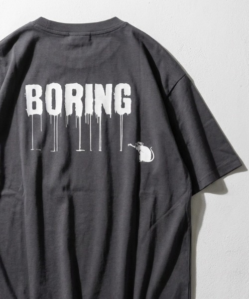 BRANDALISED（ブランダライズド）の「2026SS BRANDALISED/ブランダライズド バンクシー 接触冷感 UVカット アートプリント オーバーサイズ 半袖Tシャツ メンズ レディース（Tシャツ/カットソー・メンズ・チャコール/ホワイト系その他/ホワイト系その他2/オフホワイト/ブラック/ブラック系その他・M/LL/L）」の6枚目の写真