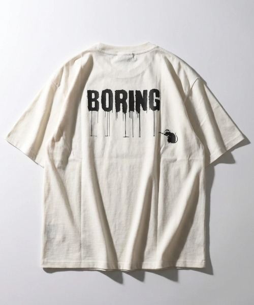 BRANDALISED（ブランダライズド）の「2026SS BRANDALISED/ブランダライズド バンクシー 接触冷感 UVカット アートプリント オーバーサイズ 半袖Tシャツ メンズ レディース（Tシャツ/カットソー・メンズ・チャコール/ホワイト系その他/ホワイト系その他2/オフホワイト/ブラック/ブラック系その他・M/LL/L）」の13枚目の写真