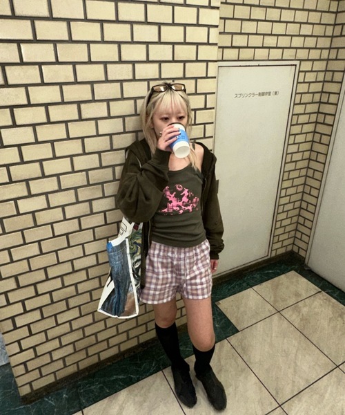 JEANASIS(ジーナシス)の「【25quee】ガラアソートショートパンツ/ 659792(その他パンツ・レディース・ホワイト系その他/パープル系その他/ブラック系その他・FREE)」の19枚目の写真