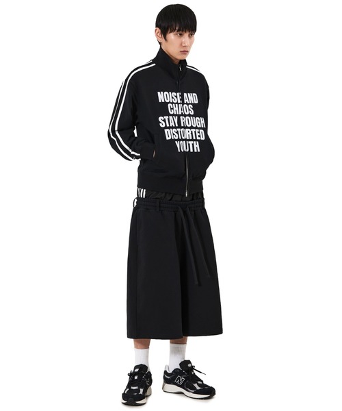 OY(オーワイ)の「『OY/オーワイ』LAYERED SWEAT HALF PANTS/レイヤードウエストスウェットハーフパンツ(スウェットパンツ・メンズ・グレー/ブラック・L/M)」の13枚目の写真